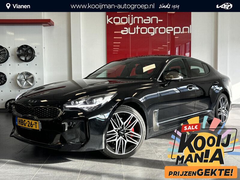 Zwart Gebruikt 2022 Kia Stinger 3 Hatchback | € 59.950 - Afbeelding 1/4