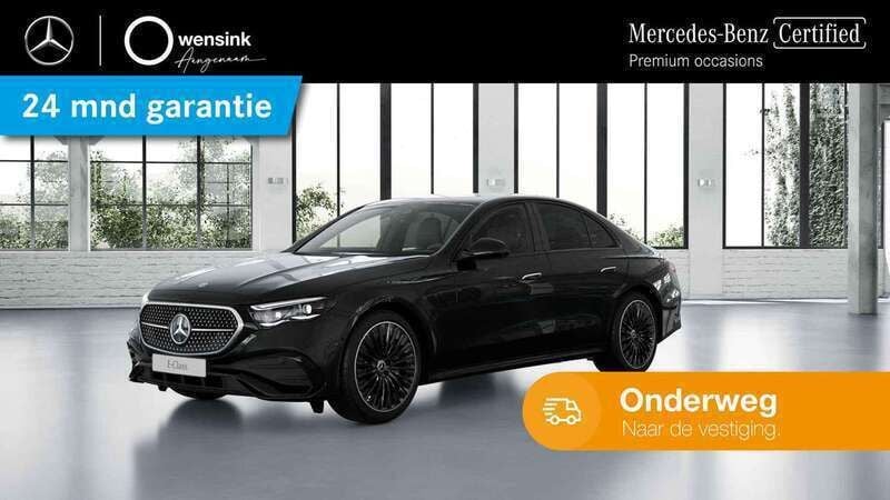 Zwart Gebruikt 2024 Mercedes E300 AMG line Sedan | € 64.850 (Eerlijke prijs) - Afbeelding 1/4