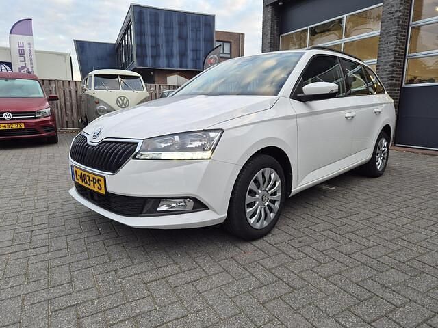Occasion Skoda Fabia Ambition 95 PK (69 kW) 2021 Wit Stationwagen