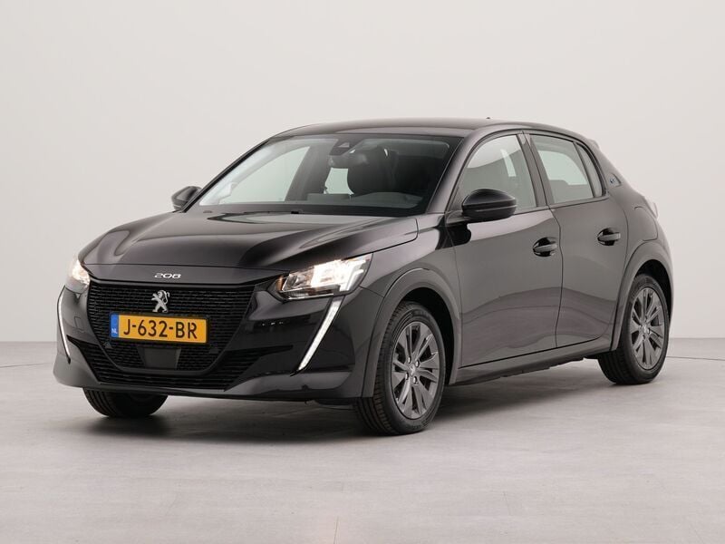 Zwart Gebruikt 2020 Peugeot e-208 Allure Hatchback | € 14.200 (Goede deal) - Afbeelding 1/4
