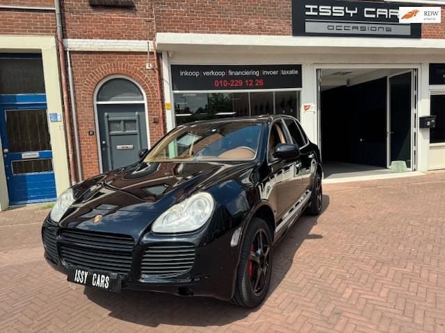 Zwart Gebruikt 2005 Porsche Cayenne Turbo S SUV | € 18.950 - Afbeelding 1/4