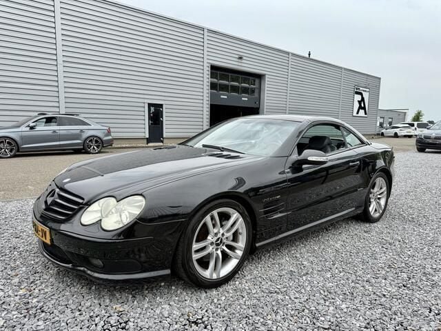 Zwart Gebruikt 2002 Mercedes SL500 AMG Cabriolet | € 13.950 (Goede deal) - Afbeelding 1/4