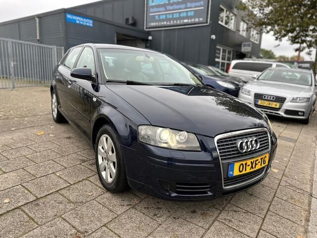 Occasion Audi A3 Sportback Ambiente 160 PK (117 kW) 2007 Blauw Hatchback