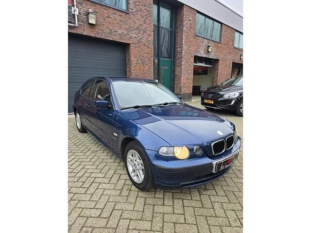 Blauw Gebruikt 2003 BMW 316 Compact Hatchback | € 1.599 (Eerlijke prijs) - Afbeelding 1/4