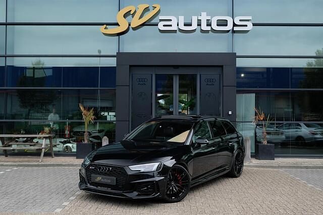Zwart Gebruikt 2018 Audi RS4 Stationwagen | € 59.950 (Eerlijke prijs) - Afbeelding 1/4