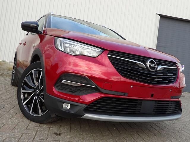 Rood Occasion 2021 Opel Grandland X Ultimate SUV | € 19.950 (Super prijs) - Afbeelding 1/4