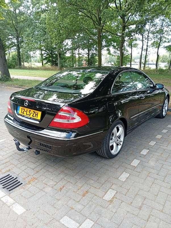 Occasion Mercedes CLK200 Elegance 163 PK (119 kW) 2003 Zwart Coupé
