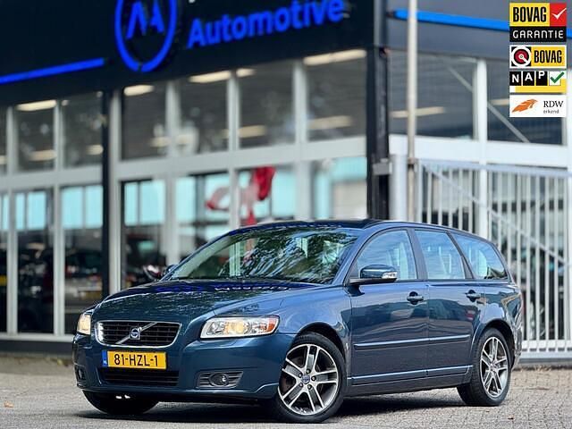 Blauw Gebruikt 2009 Volvo V50 Stationwagen | € 3.400 (Eerlijke prijs) - Afbeelding 1/4