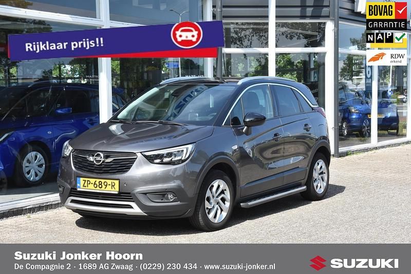 Grijs Gebruikt 2019 Opel Crossland X Innovation SUV | € 20.943 (Duur) - Afbeelding 1/4