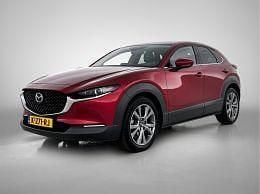 Rood metallic Gebruikt 2021 Mazda CX-30 Luxury SUV | € 23.945 (Eerlijke prijs) - Afbeelding 1/3
