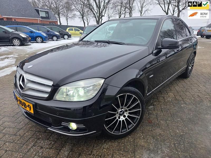 Occasion Mercedes C180 Avantgarde 156 PK (114 kW) 2009 Zwart (metallic) Sedan