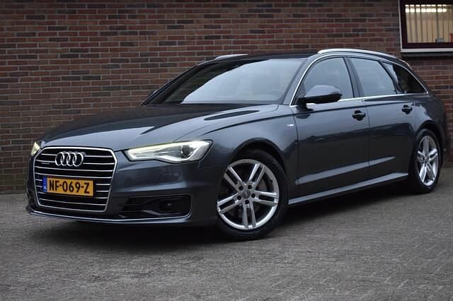 Grijs Gebruikt 2015 Audi A6 Stationwagen | € 12.949 (Super prijs) - Afbeelding 1/4