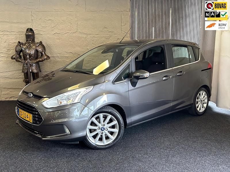 Grijs Gebruikt 2015 Ford B-MAX Titanium MPV | € 10.499 (Eerlijke prijs) - Afbeelding 1/4