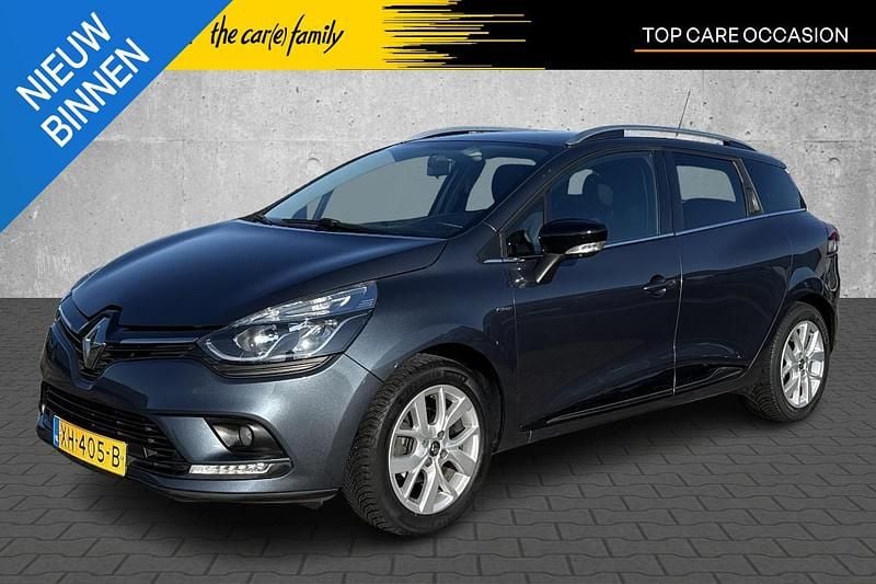 Grijs Occasion 2018 Renault Clio GrandTour LIMITED Stationwagen | € 9.950 (Eerlijke prijs) - Afbeelding 1/4