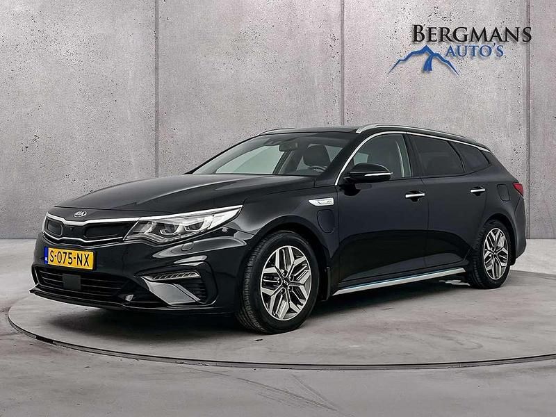 Zwart Occasion 2019 Kia Optima Stationwagen | € 20.600 (Eerlijke prijs) - Afbeelding 1/4