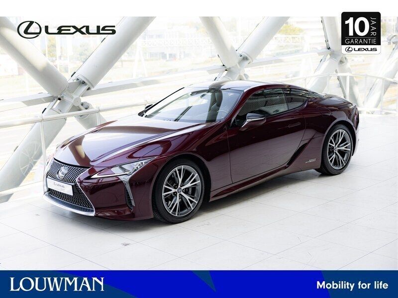Rood, metallic lak Gebruikt 2018 Lexus LC 500 Coupé | € 74.950 - Afbeelding 1/3