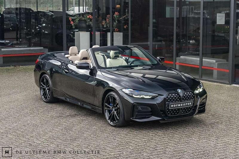 Zwart Gebruikt 2022 BMW 440 M Sport Cabriolet | € 59.950 - Afbeelding 1/4