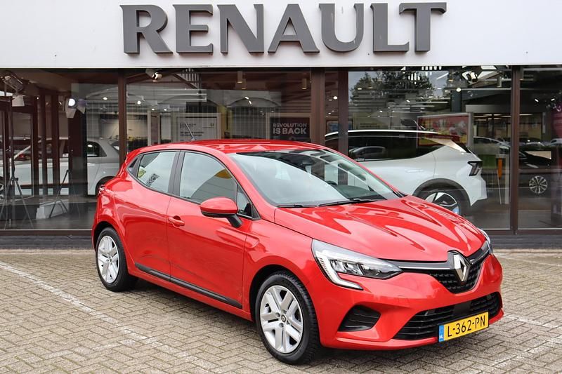 Rood metallic Gebruikt 2021 Renault Clio V Zen Hatchback | € 14.400 (Eerlijke prijs) - Afbeelding 1/4
