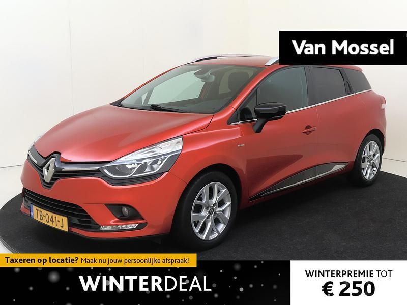 Rood Occasion 2018 Renault Clio GrandTour LIMITED Stationwagen | € 10.935 (Eerlijke prijs) - Afbeelding 1/4