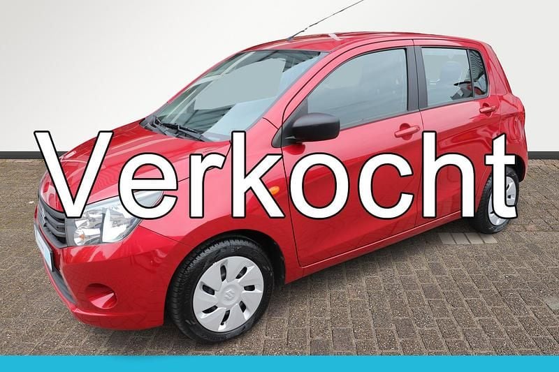 Rood Gebruikt 2017 Suzuki Celerio Comfort Hatchback | € 10.948 (Eerlijke prijs) - Afbeelding 1/4