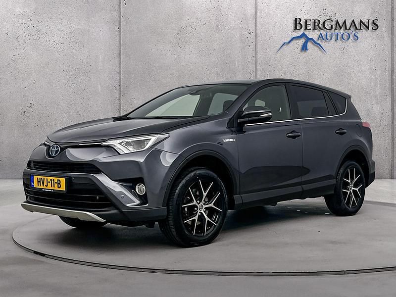Grijs Gebruikt 2017 Toyota RAV4 Hybrid SUV | € 21.800 (Eerlijke prijs) - Afbeelding 1/4