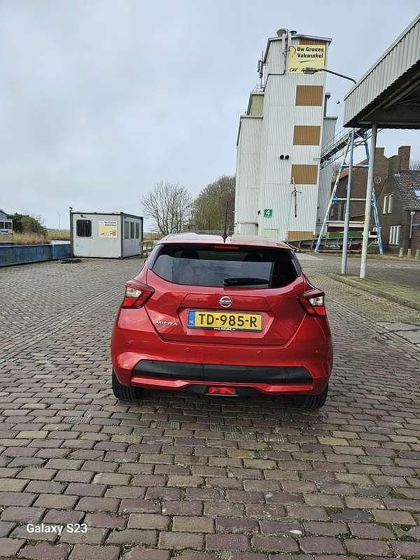 Occasion Nissan Micra N-Connecta 90 PK (66 kW) 2018 Rood Hatchback