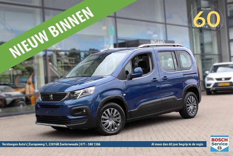Blauw Gebruikt 2021 Peugeot Rifter Active MPV | € 21.950 (Eerlijke prijs) - Afbeelding 1/4