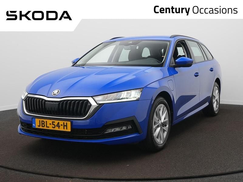 Blauw Gebruikt 2022 Skoda Octavia Business Line Stationwagen | € 24.900 (Super prijs) - Afbeelding 1/4