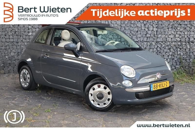 Grijs Gebruikt 2011 Fiat 500C Pop Cabriolet | € 7.290 (Duur) - Afbeelding 1/3