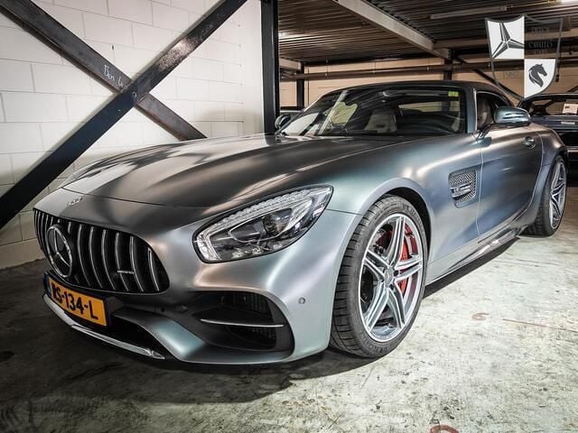 Grijs Gebruikt 2017 Mercedes AMG GT AMG Coupé | € 149.500 - Afbeelding 1/4