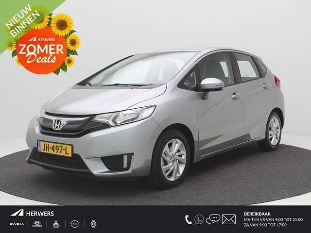 Grijs Gebruikt 2016 Honda Jazz Comfort Hatchback | € 14.385 (Eerlijke prijs) - Afbeelding 1/4