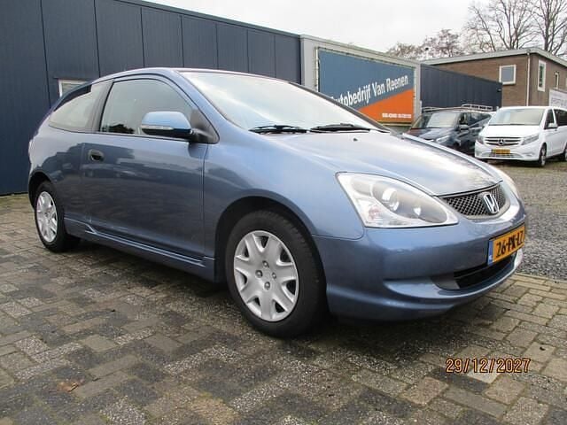 Blauw (metallic) Occasion 2004 Honda Civic S Hatchback | € 5.950 (Duur) - Afbeelding 1/4