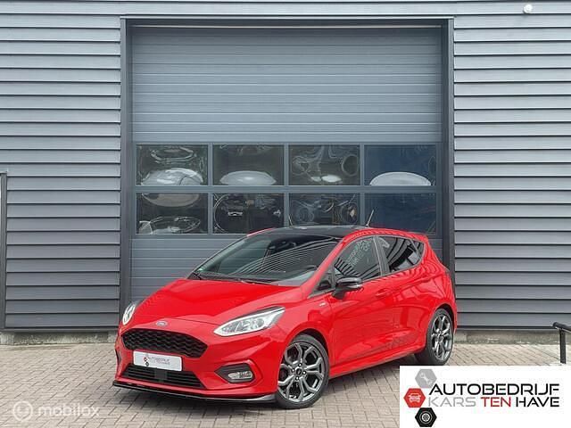 Rood Occasion 2018 Ford Fiesta ST-Line Hatchback | € 12.450 (Duur) - Afbeelding 1/4