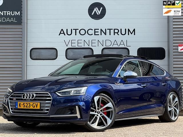 Blauw, metallic lak Gebruikt 2017 Audi S5 Sportback Premium Hatchback | € 32.950 (Eerlijke prijs) - Afbeelding 1/4