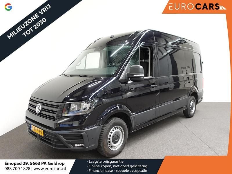 Zwart Gebruikt 2023 VW Crafter Highline Van | € 37.490 (Eerlijke prijs) - Afbeelding 1/4