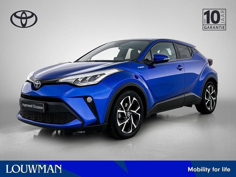 Blauw metallic Gebruikt 2021 Toyota C-HR Limited SUV | € 23.450 (Eerlijke prijs) - Afbeelding 1/4