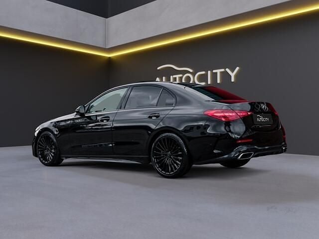 Occasion Mercedes C180 AMG line 170 PK (125 kW) 2021 Zwart Sedan