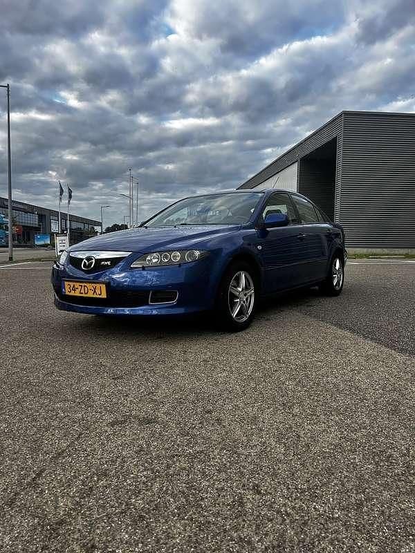 Blauw Gebruikt 2008 Mazda 6 Hatchback | € 3.999 (Goede deal) - Afbeelding 1/4