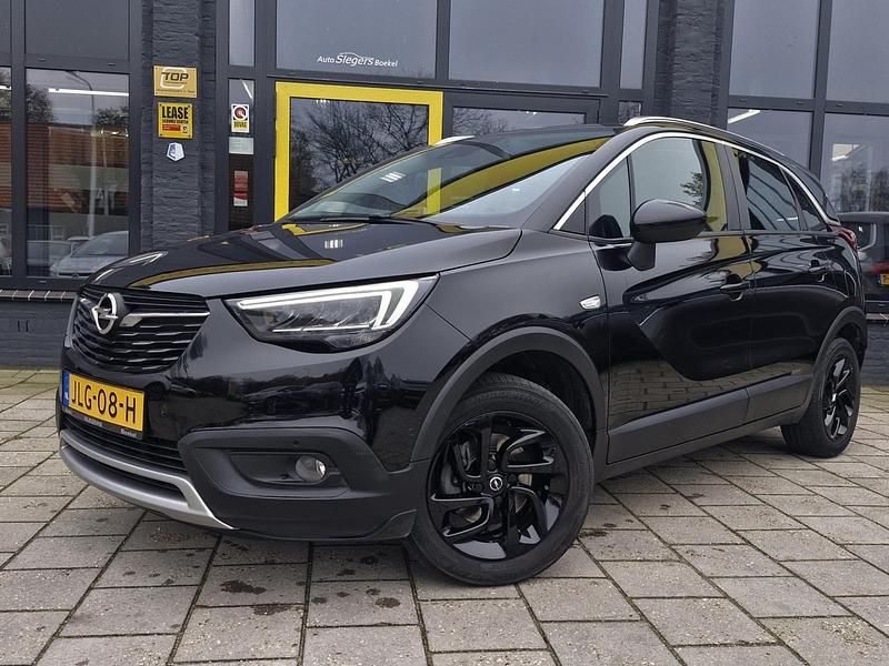 Zwart Gebruikt 2019 Opel Crossland Innovation SUV | € 15.950 (Eerlijke prijs) - Afbeelding 1/4