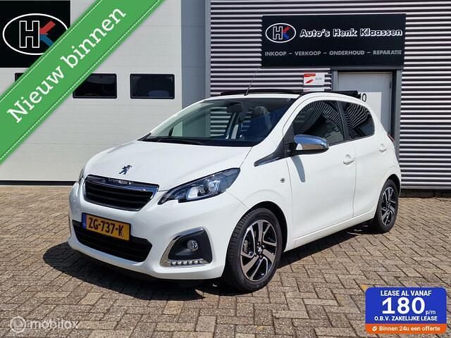 Wit Gebruikt 2019 Peugeot 108 Allure Hatchback | € 10.950 (Eerlijke prijs) - Afbeelding 1/4