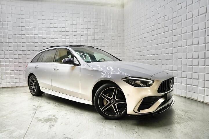 Occasion Mercedes C300 AMG 2022 Wit (metallic) Stationwagen