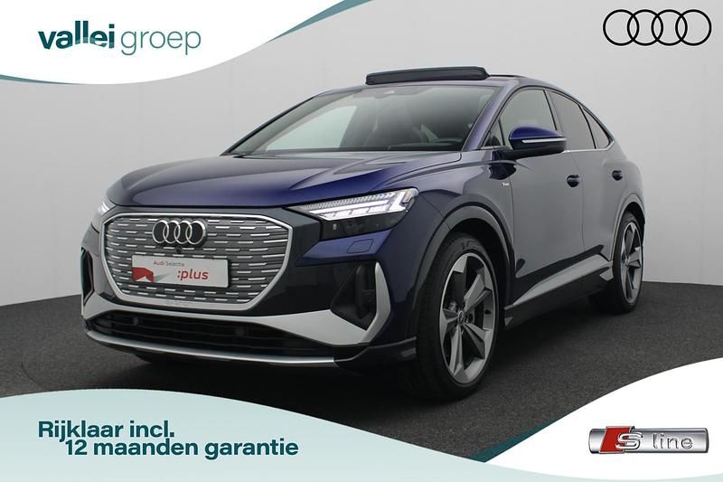 Blauw Gebruikt 2021 Audi Q4 e-tron SUV | € 38.400 (Duur) - Afbeelding 1/4