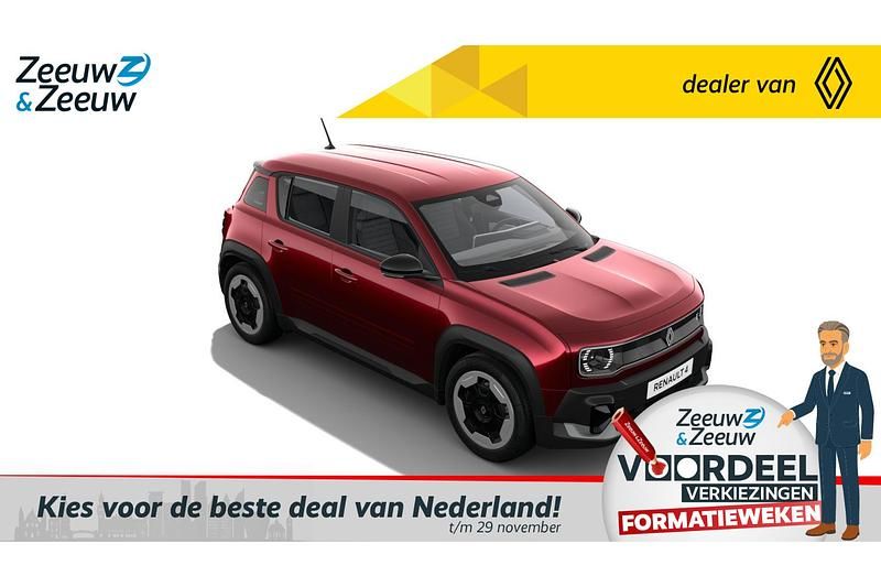 Nieuw 2025 Renault R4 Evolution SUV | € 31.990 - Afbeelding 1/4