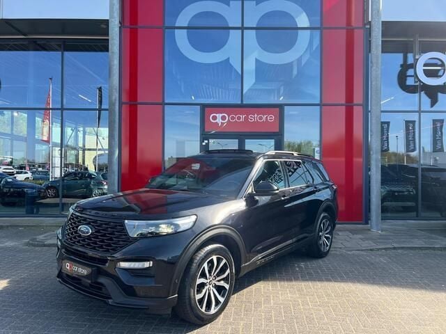 Zwart Gebruikt 2021 Ford Explorer ST-Line SUV | € 43.999 (Super prijs) - Afbeelding 1/4