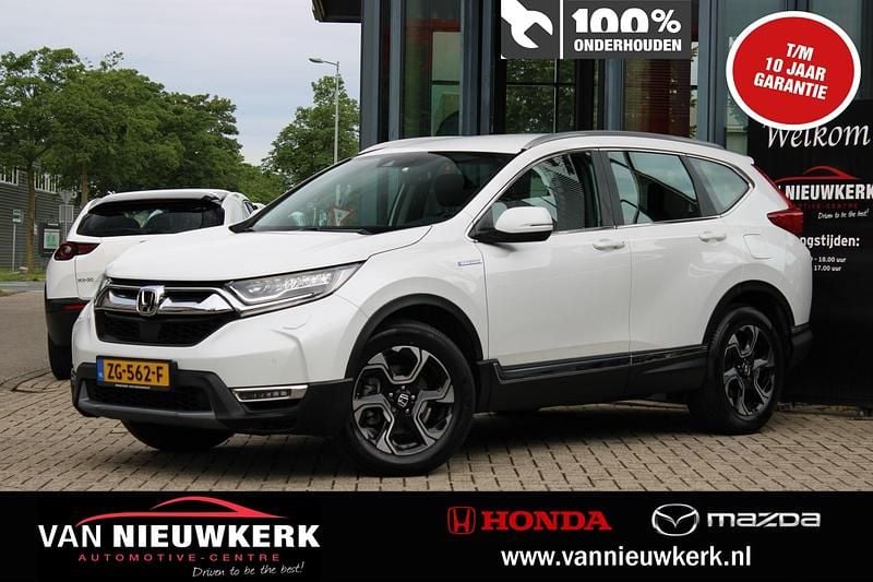 Wit Gebruikt 2019 Honda CR-V Elegance SUV | € 29.900 (Goede deal) - Afbeelding 1/4