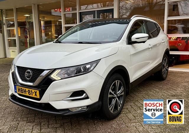 Wit Gebruikt 2018 Nissan Qashqai Tekna SUV | € 17.600 (Eerlijke prijs) - Afbeelding 1/4