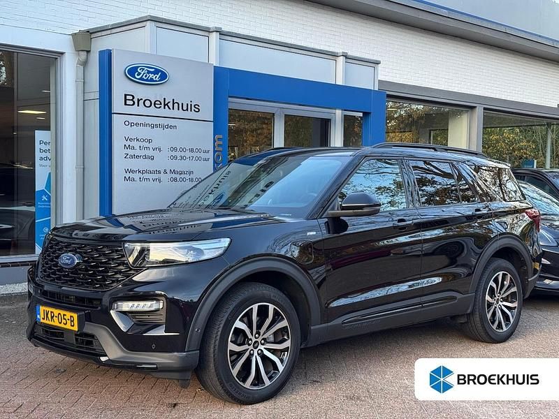 Zwart Occasion 2022 Ford Explorer ST-Line SUV | € 54.485 (Eerlijke prijs) - Afbeelding 1/4
