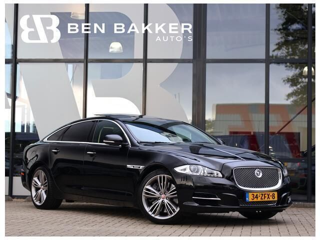 Zwart, metallic lak Gebruikt 2011 Jaguar XJ Supercharged Sedan | € 29.900 - Afbeelding 1/4
