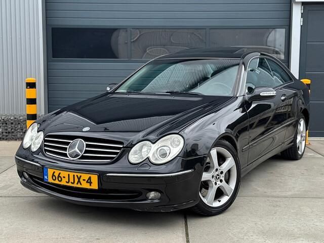 Zwart Gebruikt 2002 Mercedes 500 Coupé | € 5.199 - Afbeelding 1/4