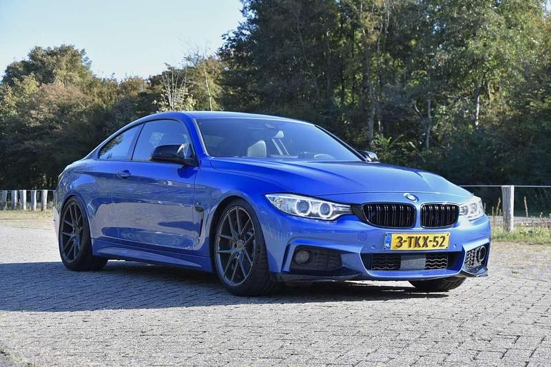 Blauw Gebruikt 2014 BMW 428 M Sport Coupé | € 19.350 (Eerlijke prijs) - Afbeelding 1/4